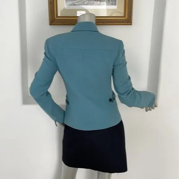 WORTH Bluestar Zip Jacket Size 2 NWT - Picture 12 of 12